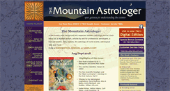Desktop Screenshot of mountainastrologer.com
